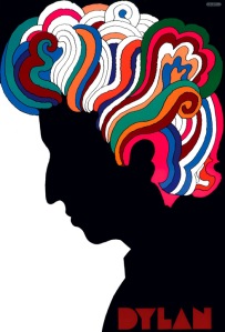 Bob Dylan Poster - Art courtesy of Milton Glaser
